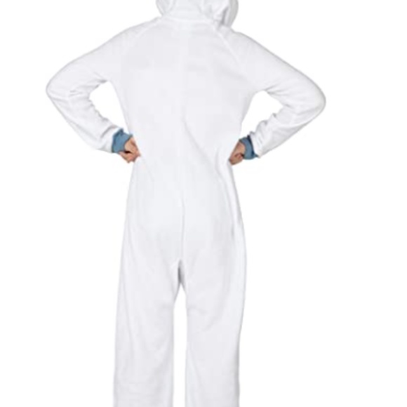Smallfoot Migo One Piece Costume Pajama Set White - Picture 13 of 14